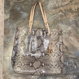 Snakeskin Michael Kors bag
